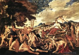 Nicolas Poussin œuvres - Triomphe de Flore