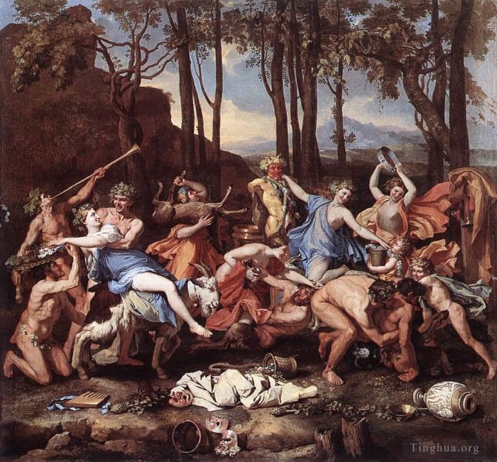 Nicolas Poussin Peinture à l'huile - Triomphe de Neptune