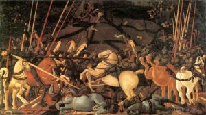 Paolo Uccello œuvres - Bernardino Della Ciarda jeté de son cheval
