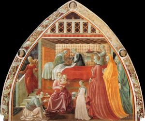 Paolo Uccello œuvres - Naissance de la Vierge