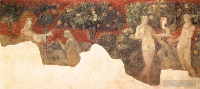 Paolo Uccello Types de peintures - Création d'Ève et péché originel