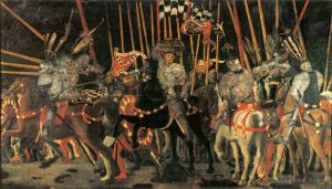 Paolo Uccello œuvres - Micheletto da Cotignaola s'engage dans la bataille