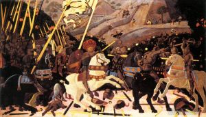 Paolo Uccello œuvres - Niccolo da Tolentino dirige les troupes florentines