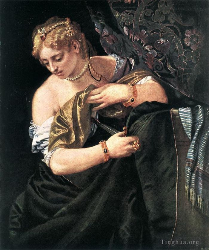 Paolo Veronese Peinture à l'huile - Lucrèce
