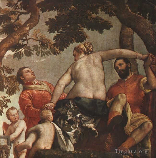 Paolo Veronese Peinture à l'huile - L'allégorie de l'amour et de l'infidélité