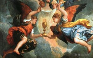 Paolo Veronese œuvres - L'épouse de Zébédée intercédant auprès du Christ pour son fils détail1