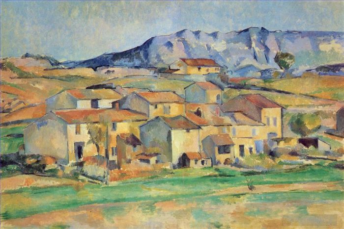 Paul Cézanne Peinture à l'huile - 3 Mont Sainte Victoire