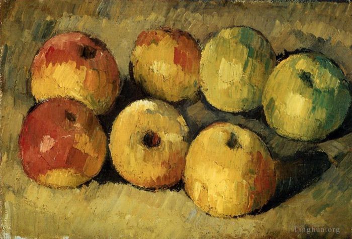 Paul Cézanne Peinture à l'huile - Pommes