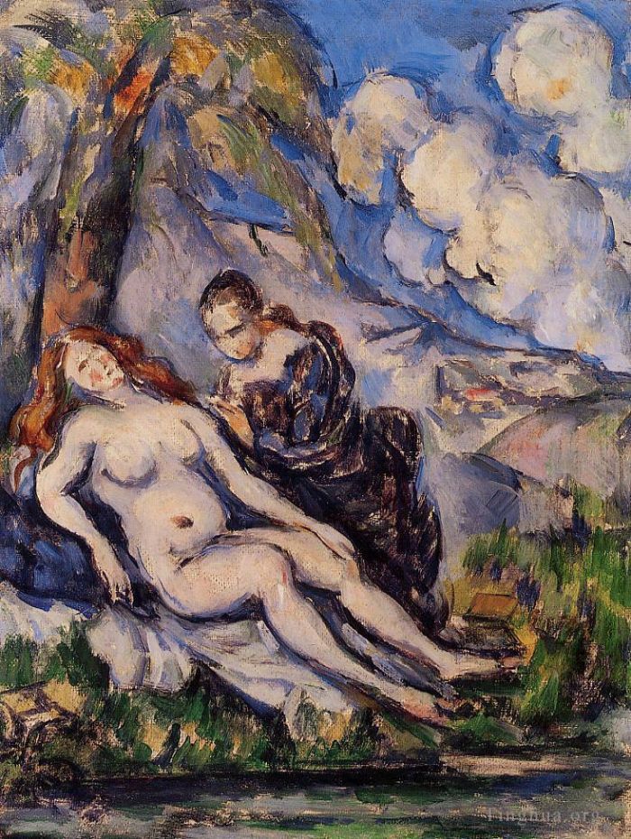 Paul Cézanne Peinture à l'huile - Bethsabée