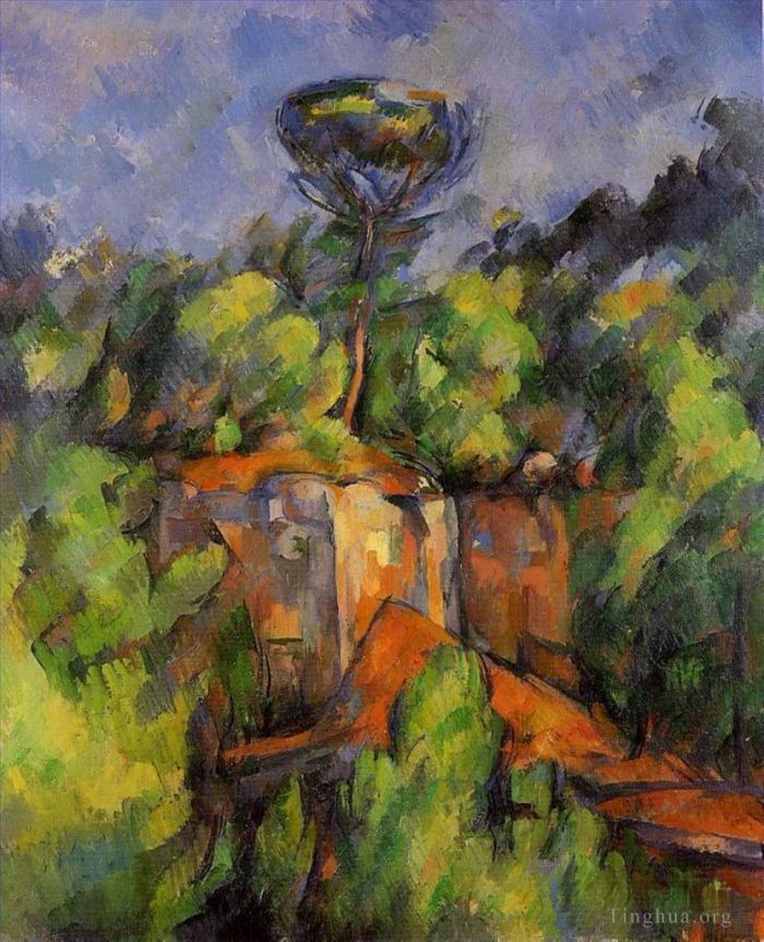 Paul Cézanne Peinture à l'huile - Carrière Bibemus 2