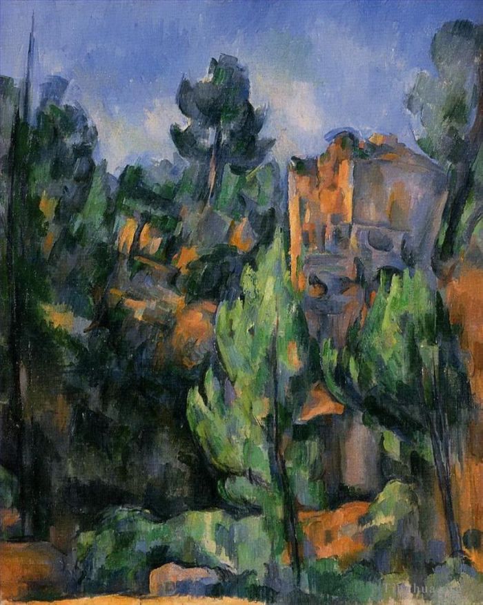 Paul Cézanne Peinture à l'huile - Carrière de Bibemus