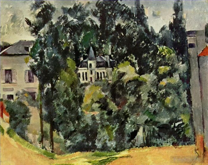Paul Cézanne Peinture à l'huile - Château des Marines