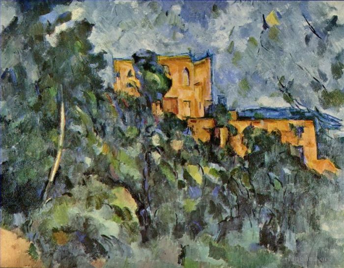 Paul Cézanne Peinture à l'huile - Château Noir 2