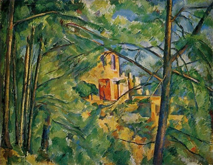 Paul Cézanne Peinture à l'huile - Château Noir 3