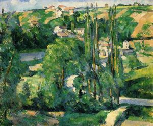 Paul Cézanne œuvres - Côte du Galet à Pontoise