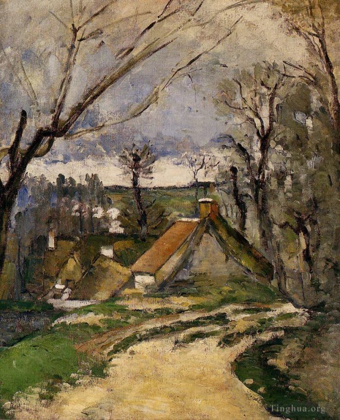 Paul Cézanne Peinture à l'huile - Gîtes d'Auvers