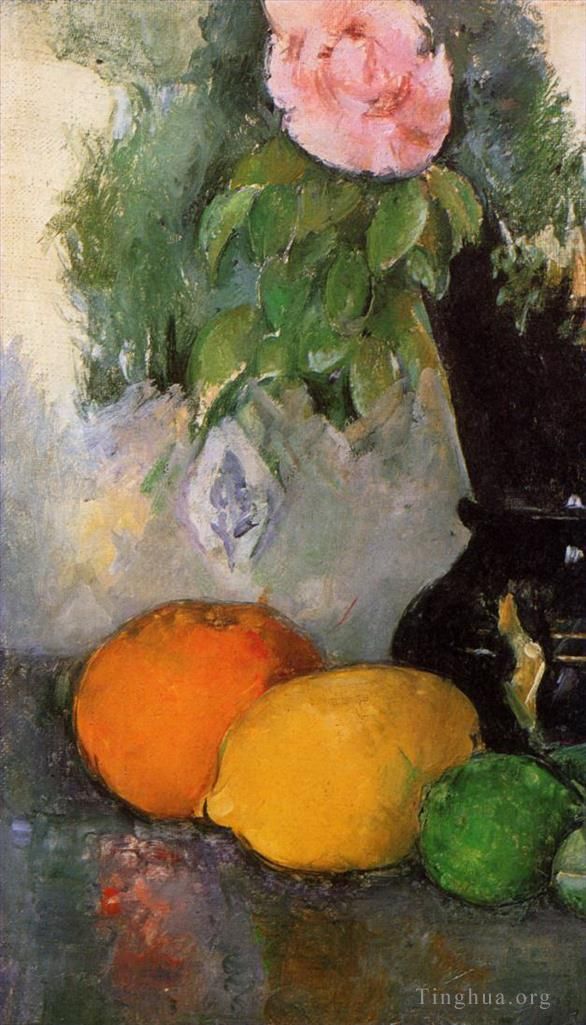 Paul Cézanne Peinture à l'huile - Fleurs et fruits