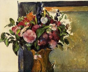Paul Cézanne œuvres - Fleurs dans un vase