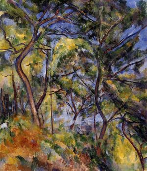 Paul Cézanne œuvres - Forêt