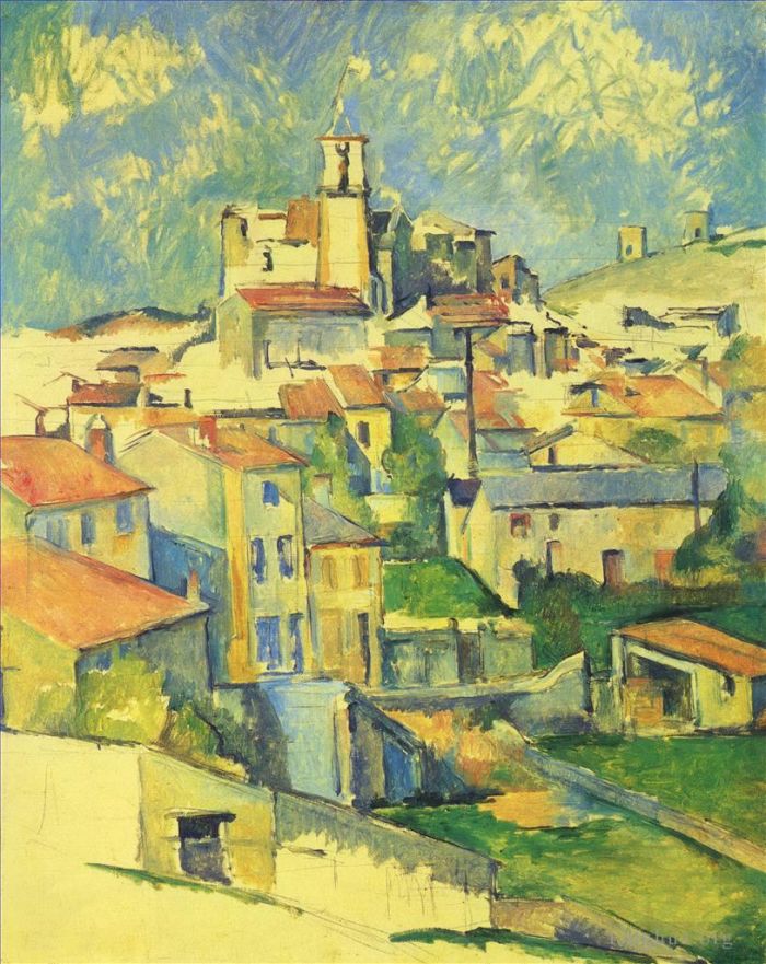 Paul Cézanne Peinture à l'huile - Gardanne 2