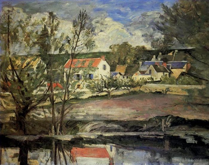 Paul Cézanne Peinture à l'huile - Dans la vallée de l'Oise