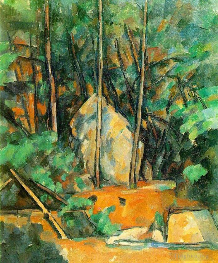 Paul Cézanne Peinture à l'huile - Dans le parc du Château Noir
