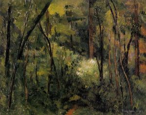Paul Cézanne œuvres - Dans les bois 2