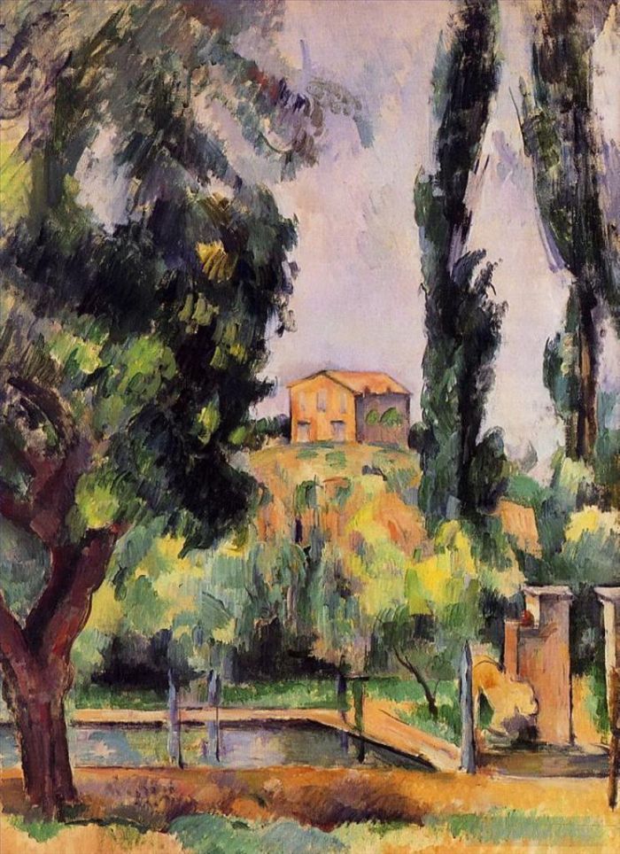 Paul Cézanne Peinture à l'huile - Jas de Bouffan