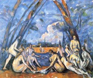 Paul Cézanne œuvres - Les Grandes Baigneuses