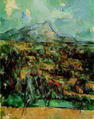 Paul Cézanne œuvres - La Montagne Sainte Victoire
