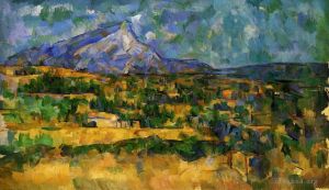 Paul Cézanne œuvres - Mont Sainte Victoire 3