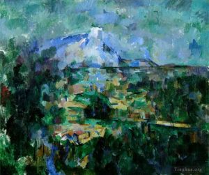 Paul Cézanne œuvres - Montagne Sainte Victoire de Lauves