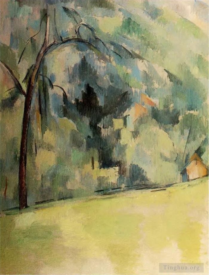 Paul Cézanne Peinture à l'huile - Matin en Provence