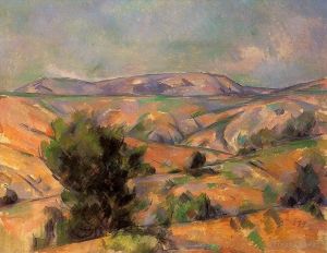 Paul Cézanne œuvres - La Montagne Sainte Victoire vue de Gardanne