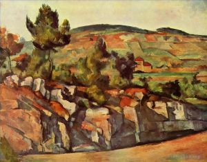 Paul Cézanne œuvres - Montagnes en Provence