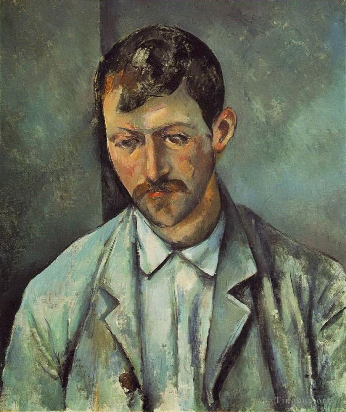 Paul Cézanne Peinture à l'huile - Paysan