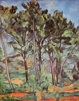 Paul Cézanne œuvres - Pin et Aqueduc