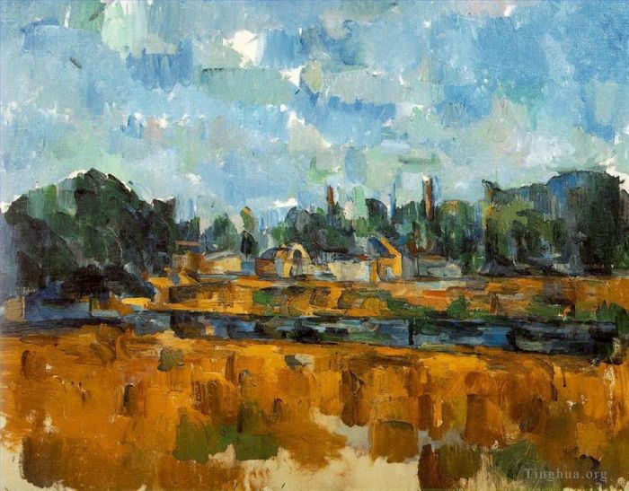 Paul Cézanne Peinture à l'huile - Berges