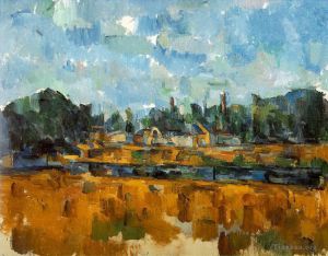 Paul Cézanne œuvres - Berges