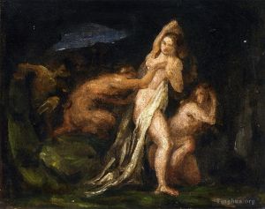 Paul Cézanne œuvres - Satyres et Nymphes