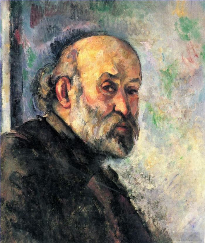 Paul Cézanne Peinture à l'huile - Autoportrait