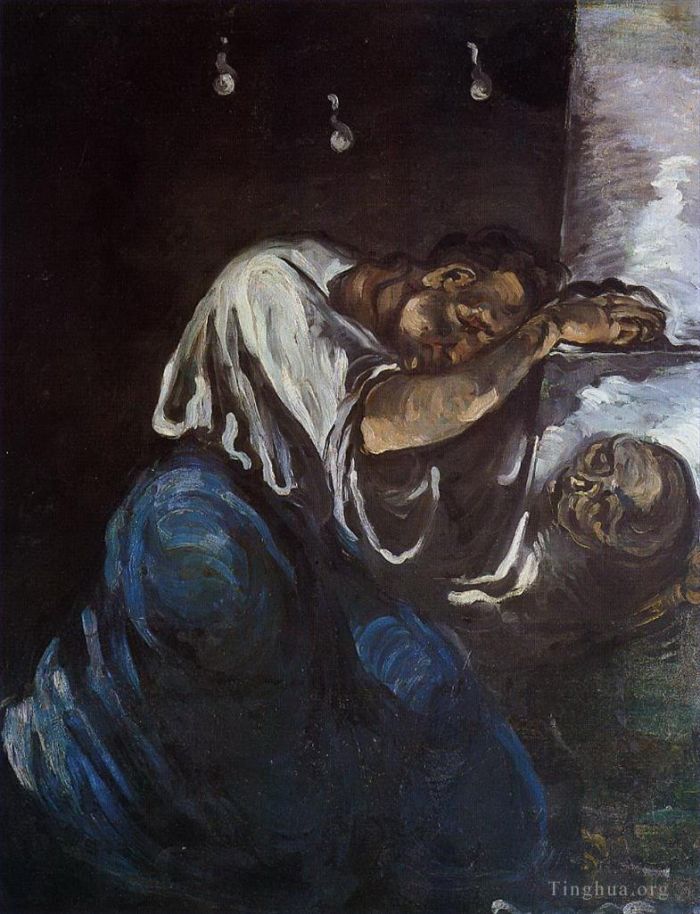 Paul Cézanne Peinture à l'huile - Chagrin