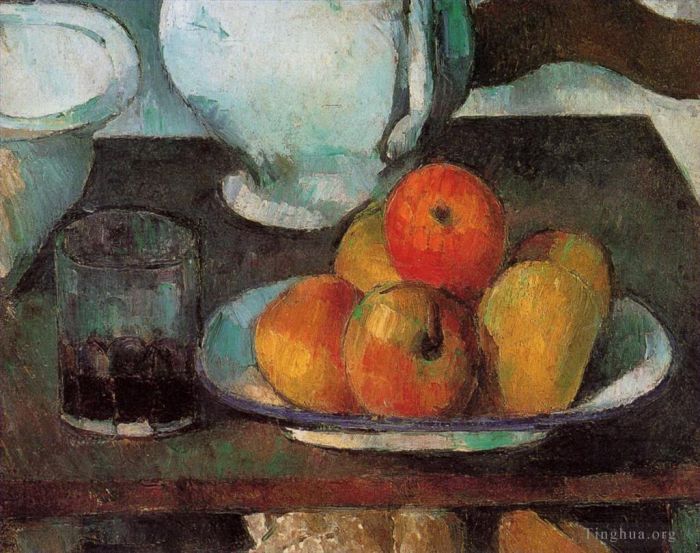Paul Cézanne Peinture à l'huile - Nature morte aux pommes 1879