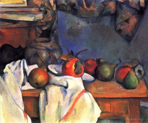 Paul Cézanne œuvres - Nature morte à la grenade et aux poires 2