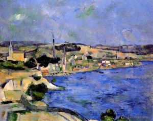 Paul Cézanne œuvres - La Baie de l'Estaque et Saint Henri