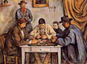 Paul Cézanne œuvres - Les Joueurs de cartes