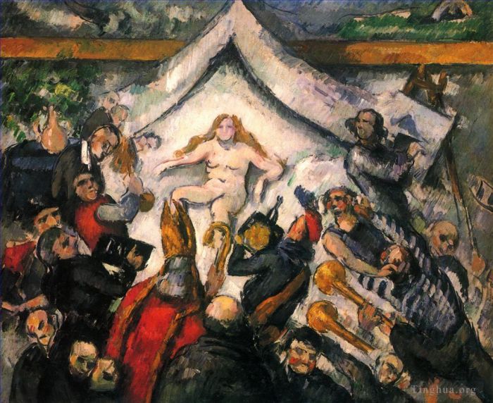 Paul Cézanne Peinture à l'huile - L'Éternel Féminin