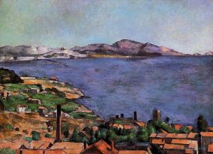 Paul Cézanne œuvres - Le Golfe de Marseille vu de L'Estaque