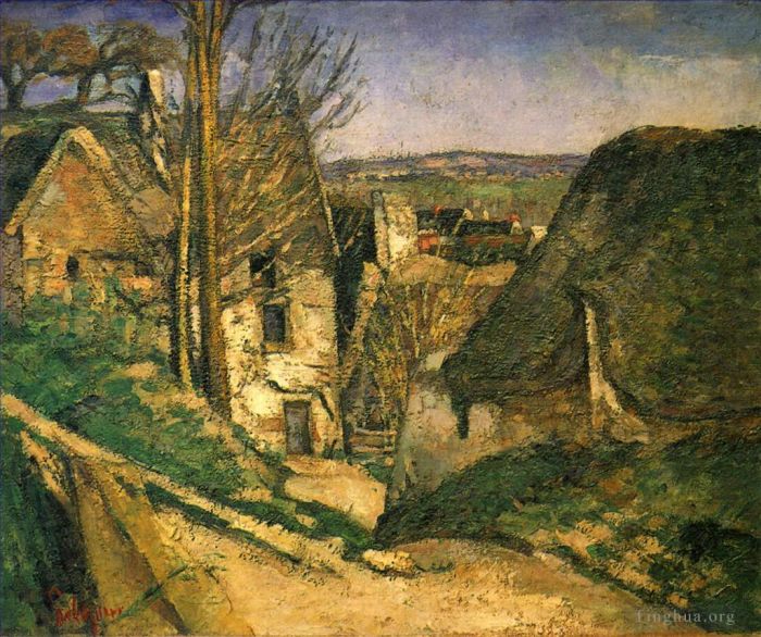Paul Cézanne Peinture à l'huile - La Maison du Pendu à Auvers