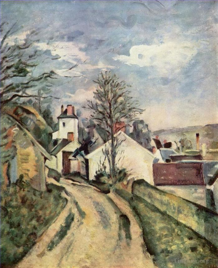 Paul Cézanne Peinture à l'huile - La Maison du Docteur Gached à Auvers
